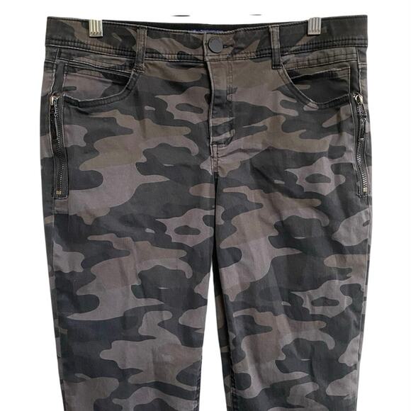 Democracy "AB" Solution Camo Grey Side Zip Jegging Size 8 - Excellent - Picture 9 of 16